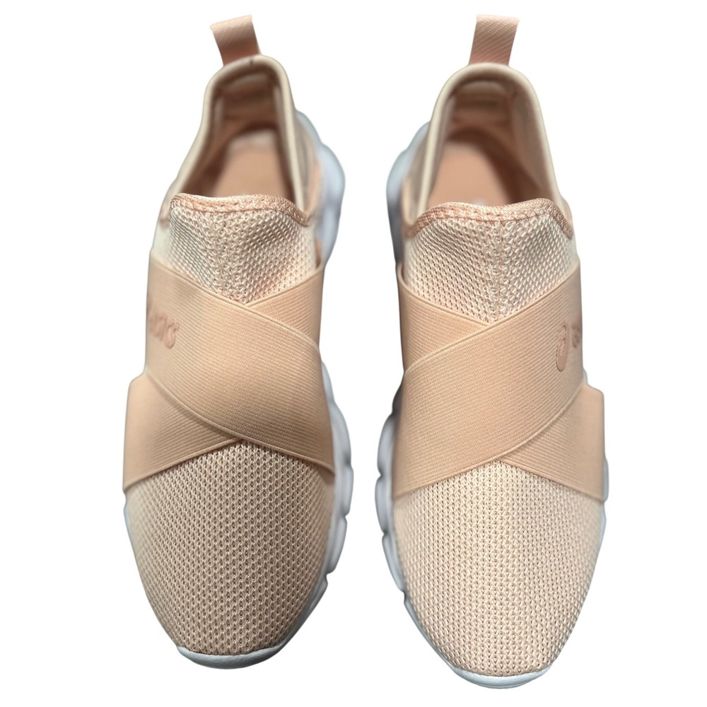 ASICS Quantum Lyte Breeze Slip On Peach Pink Sneakers Womens Size 7.5 Athleisure - Picture 2 of 8